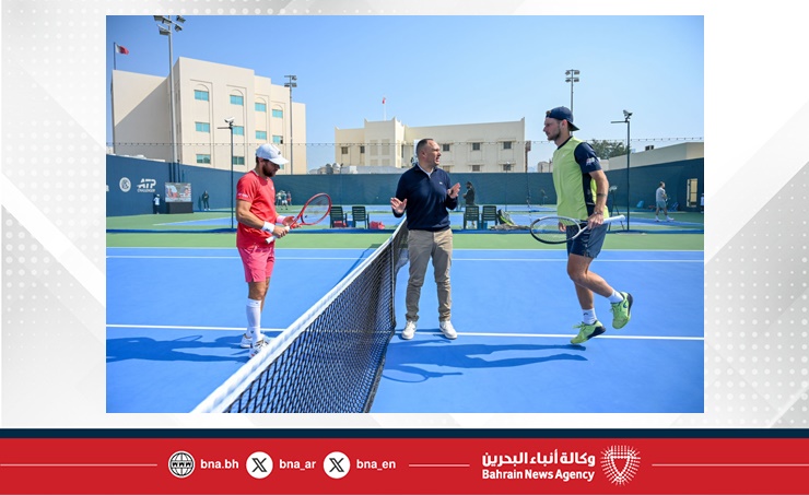 انطلاقة قوية ومباريات مثيرة في افتتاح النسخة الخامسة من بطولة البحرين المفتوحة ATP تشالنجر للتنس